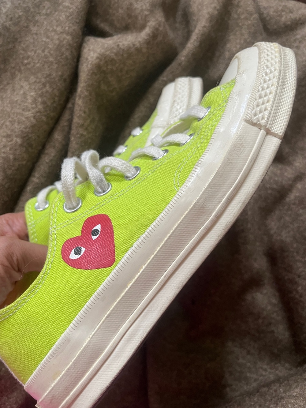Commes des Garcon Chuck Taylor Low Top Sneaker Womens 7 Mens 5